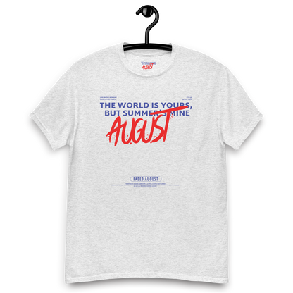 Faded August (Red/Blue Logo) Official Unisex Classic Tee