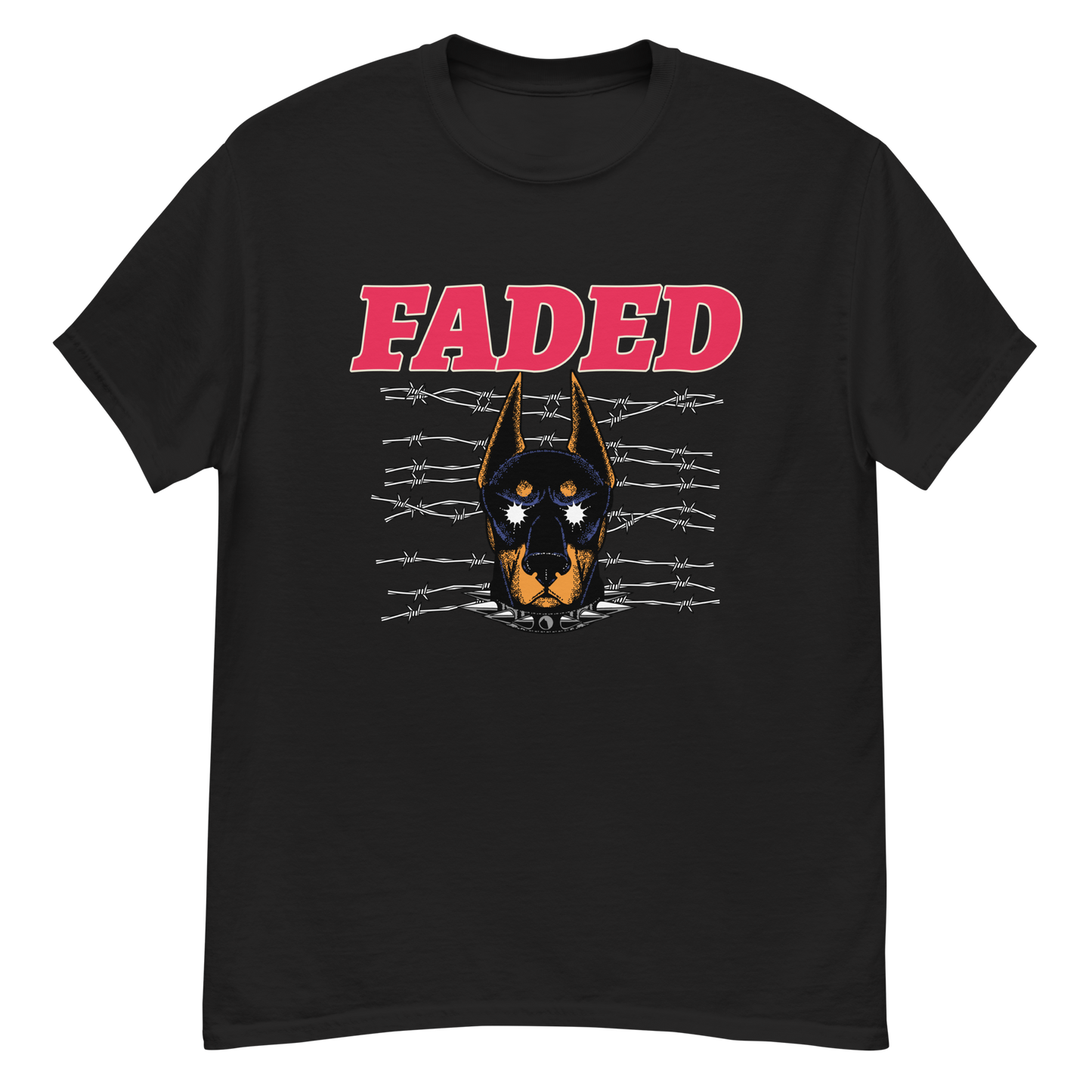 Faded Doberman Classic Tee