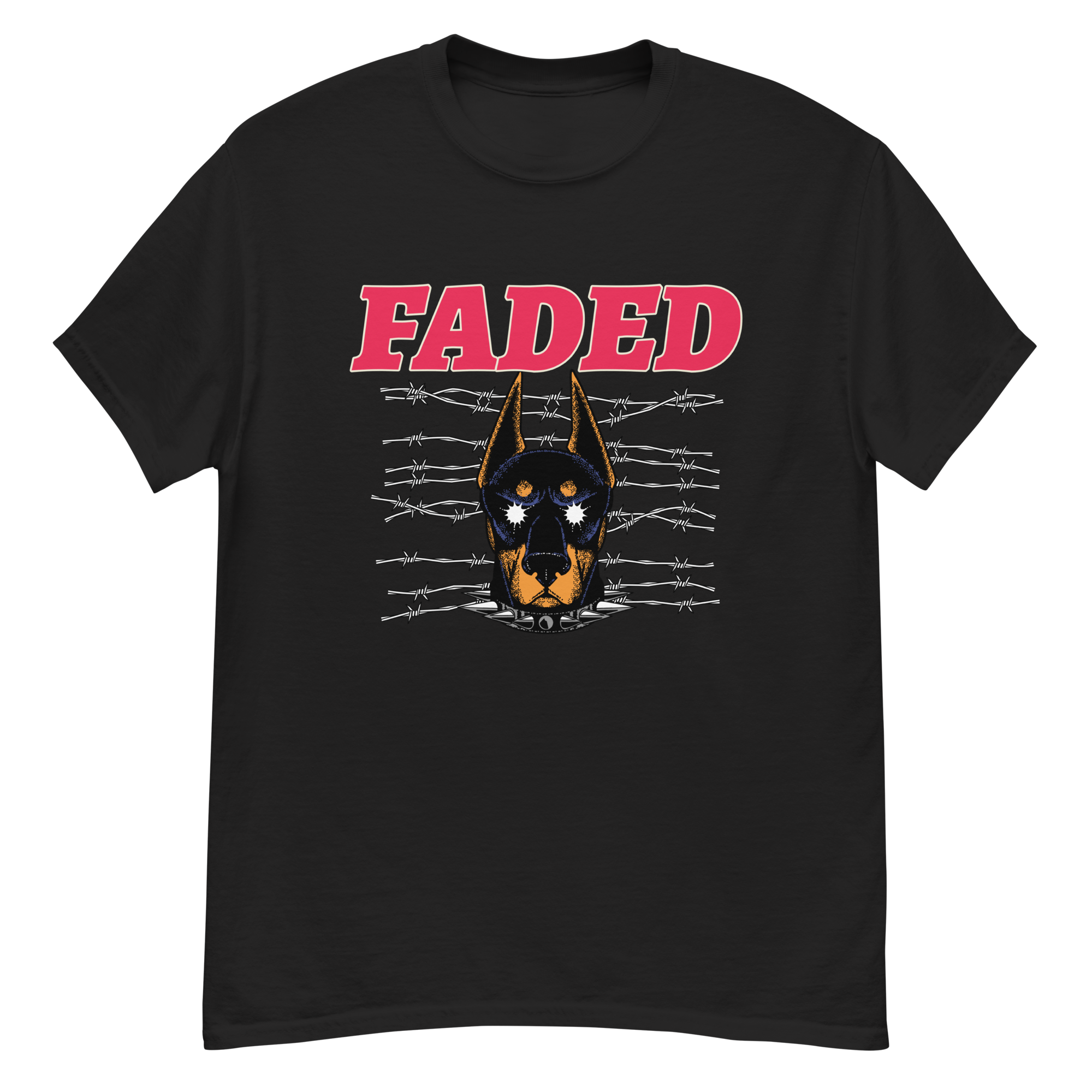Faded Doberman Classic Tee