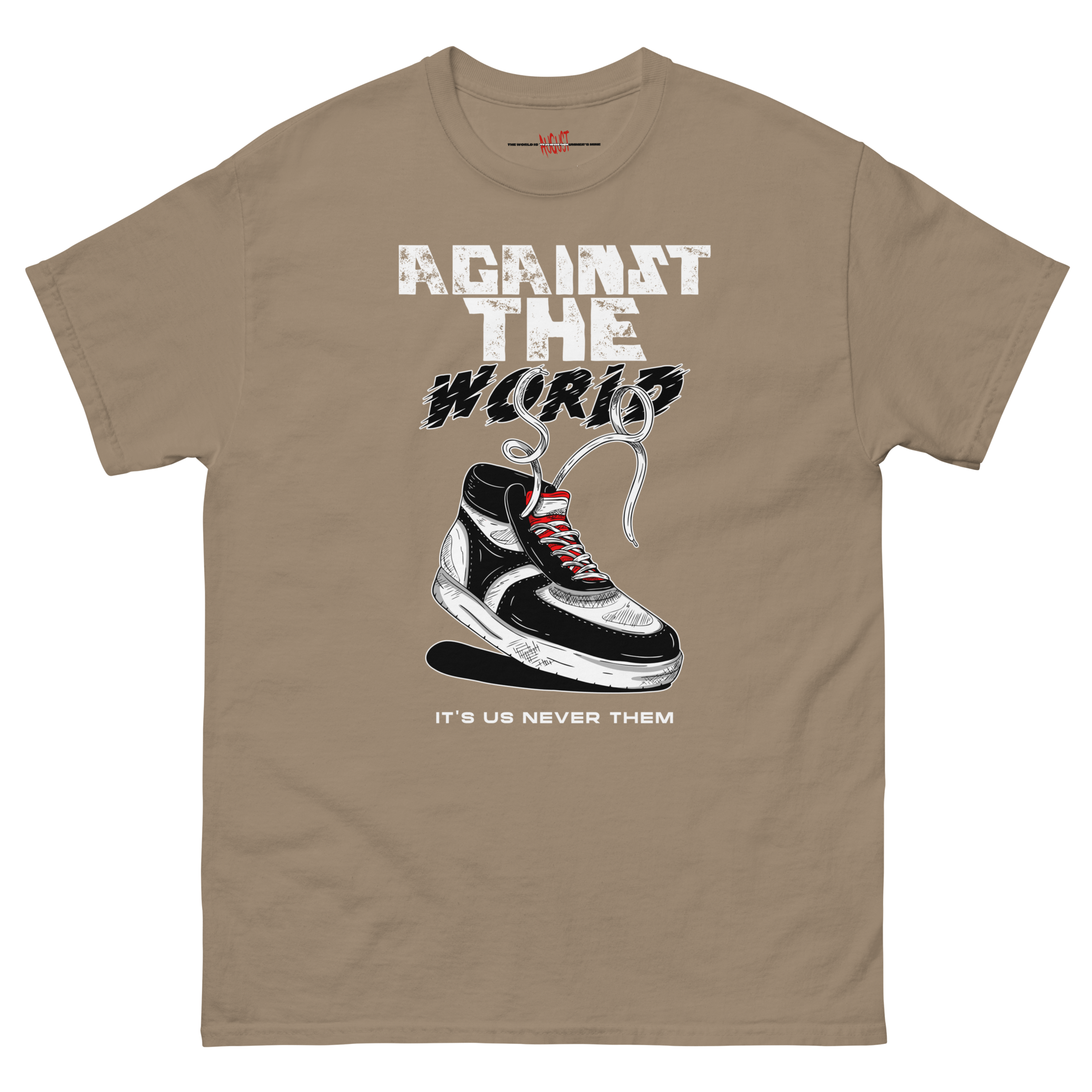 45: Against The World Sneaker Tee
