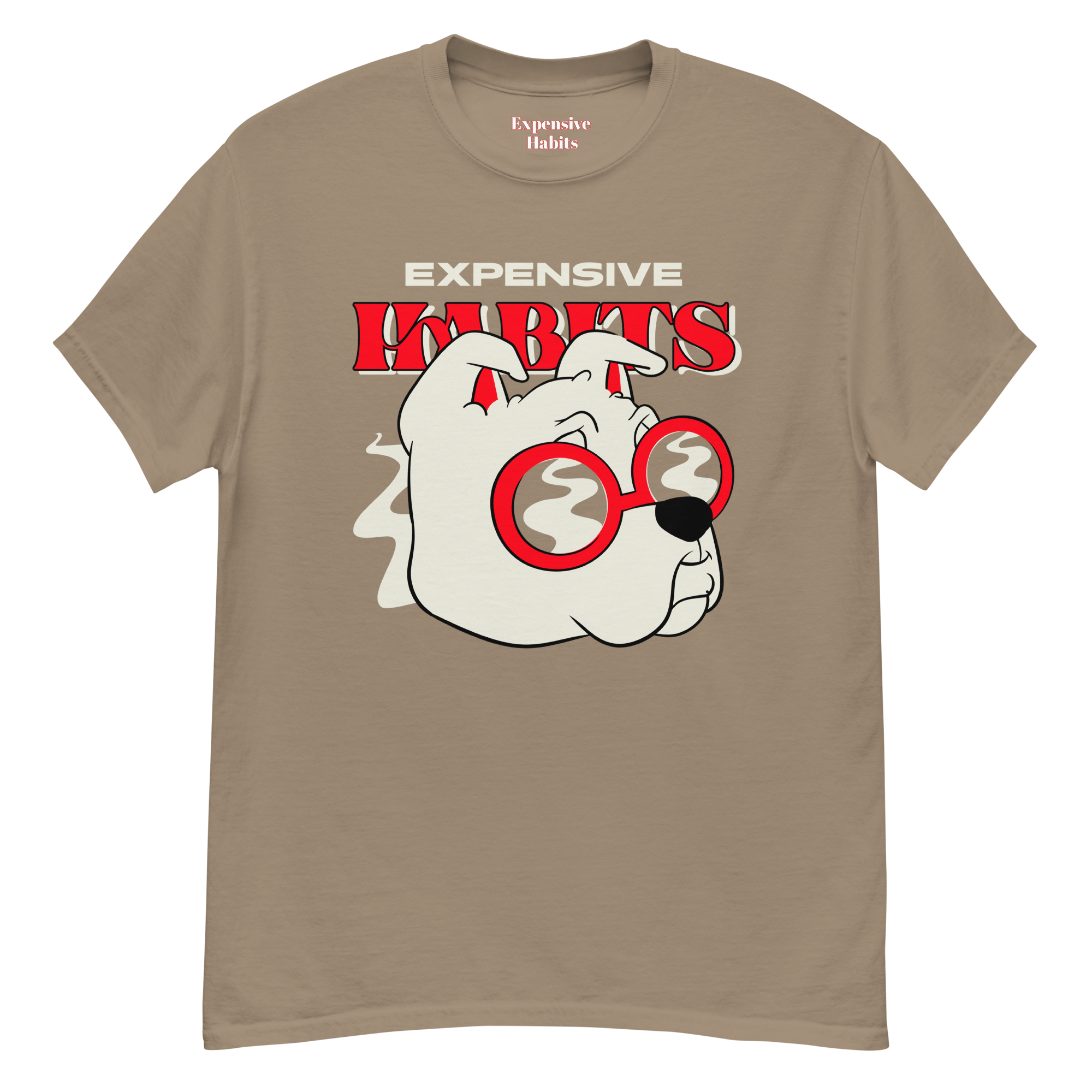 Expensive Habits (Red Logo) Unisex Tee