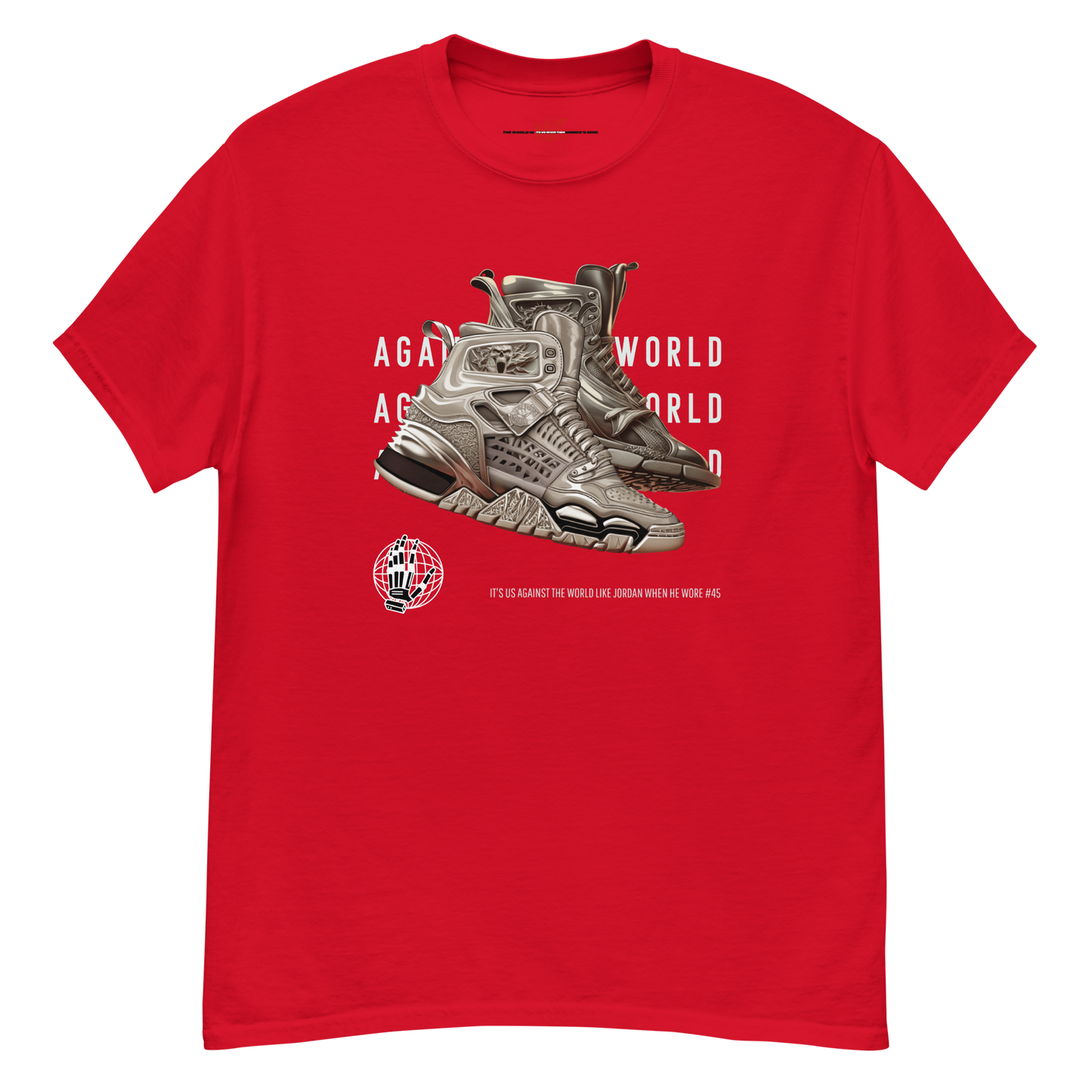 45: Against The World Sneaker Tee