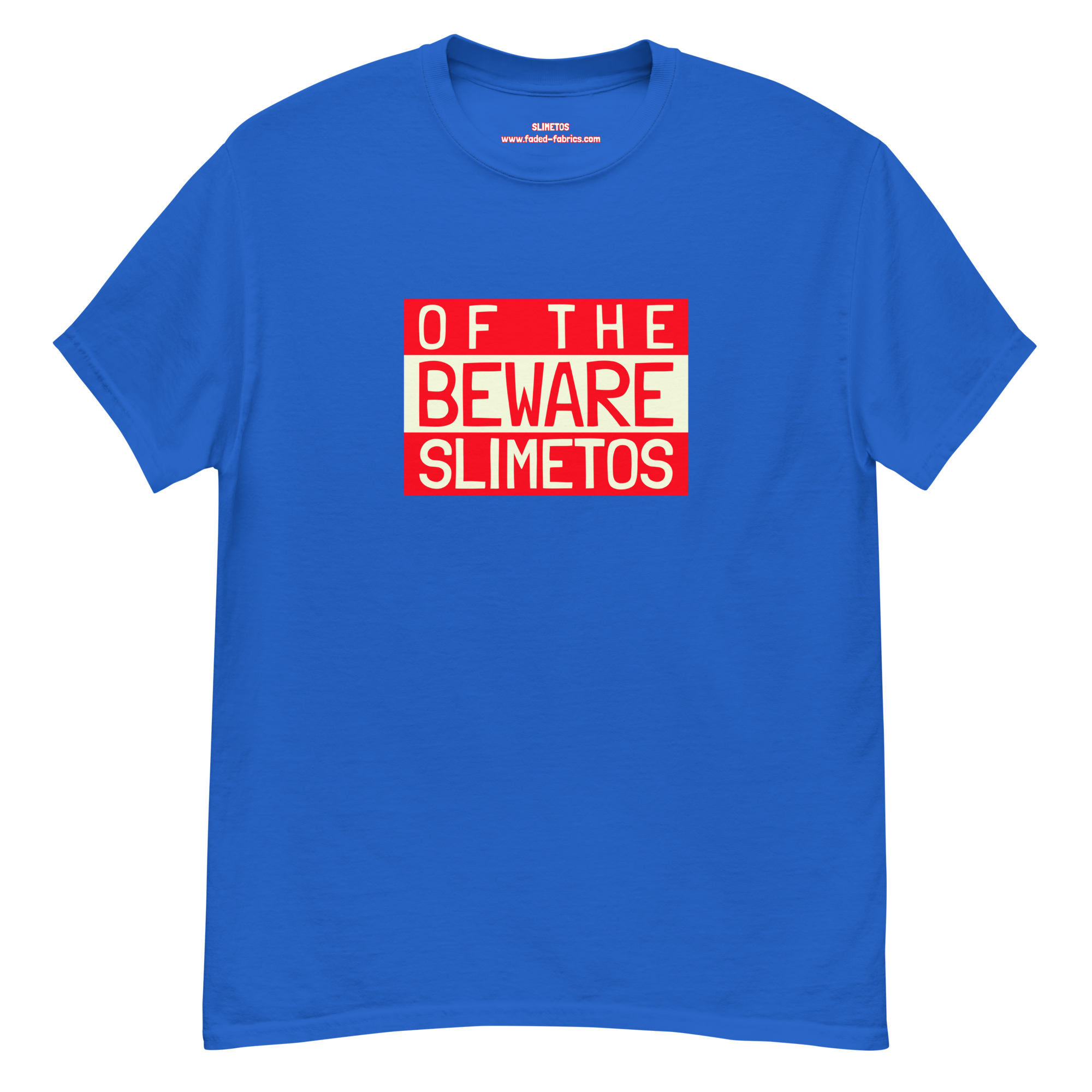 Beware Of The Slimetos (Red Logo)  Classic Tee