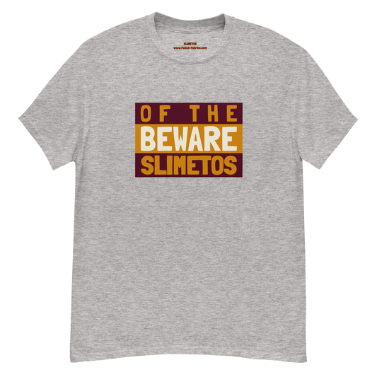 Beware Of The Slimetos (Brown Logo)  Classic Tee