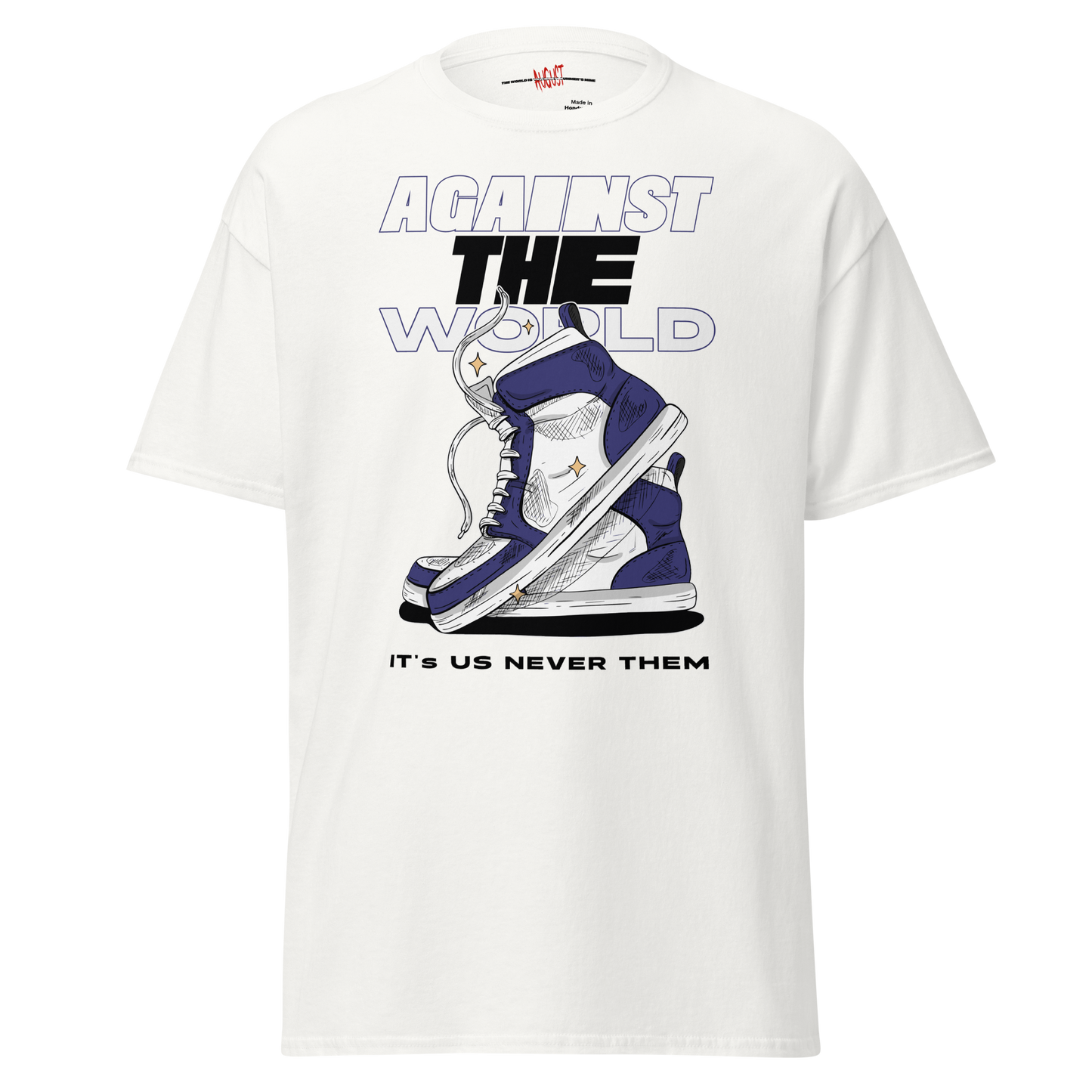 45: Against The World Sneaker Tee