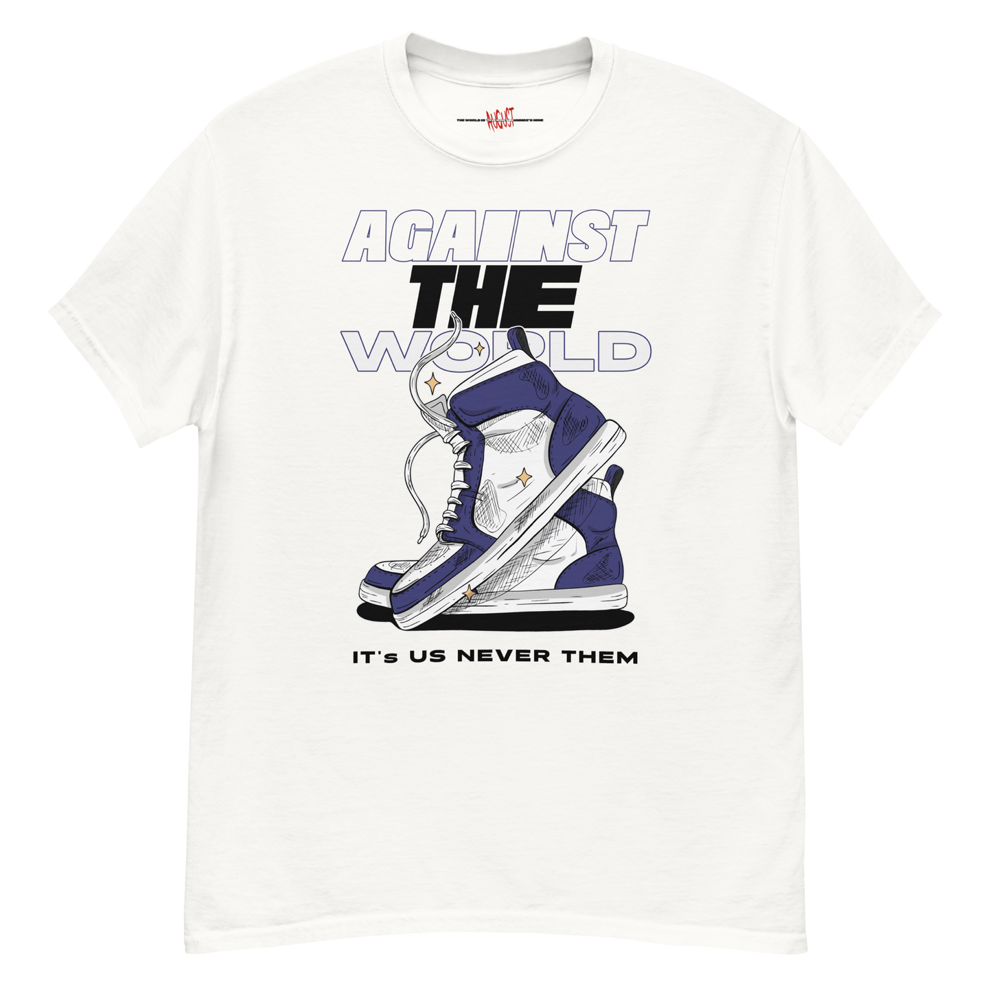 45: Against The World Sneaker Tee