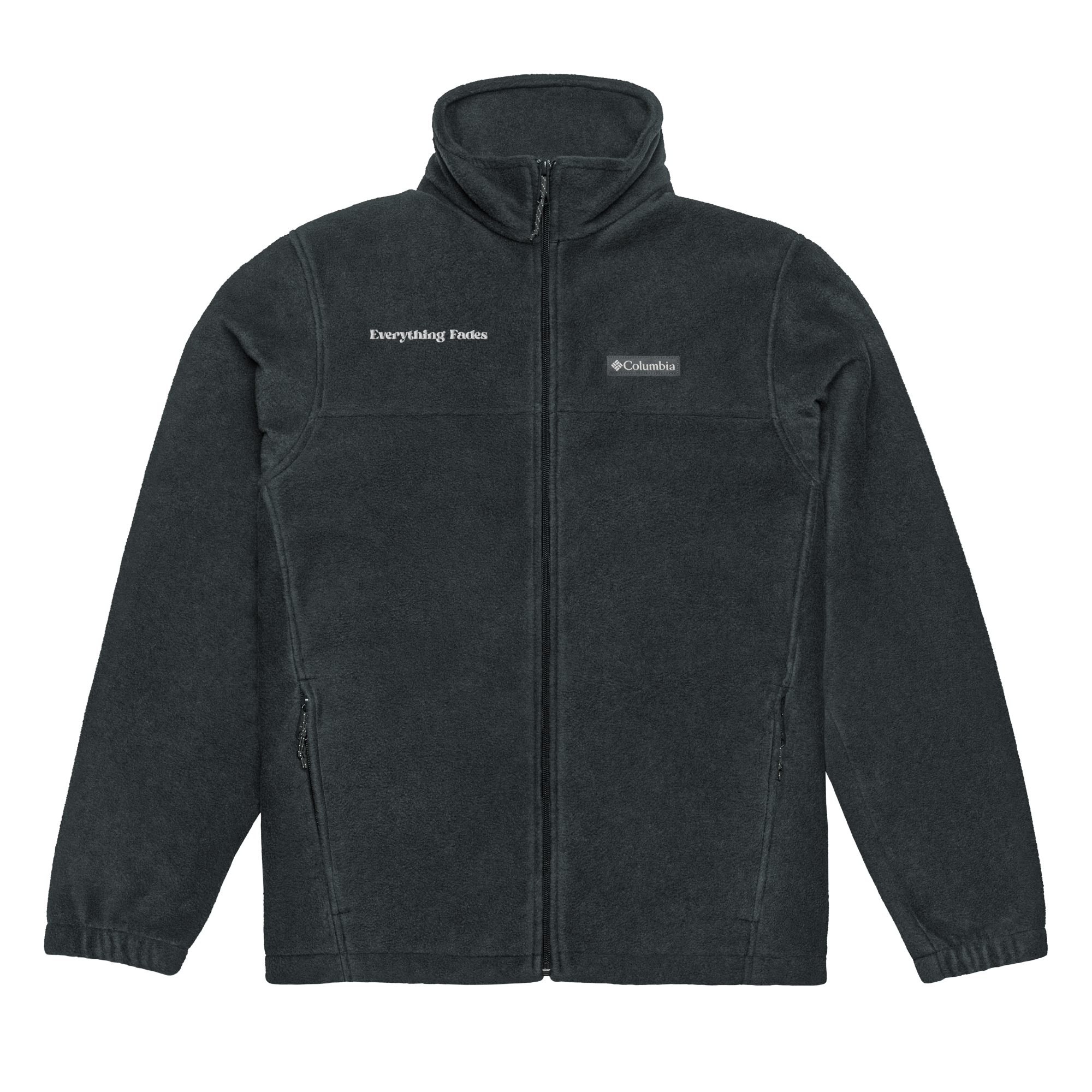 Faded Fabrics "Everything Fades" Unisex Columbia Fleece Jacket