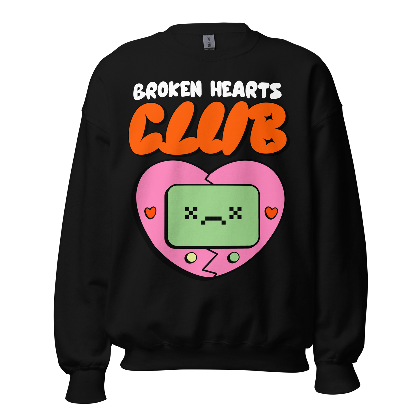 1-800-LUV-FADES "Broken Heart Club #2" Unisex Sweatshirt