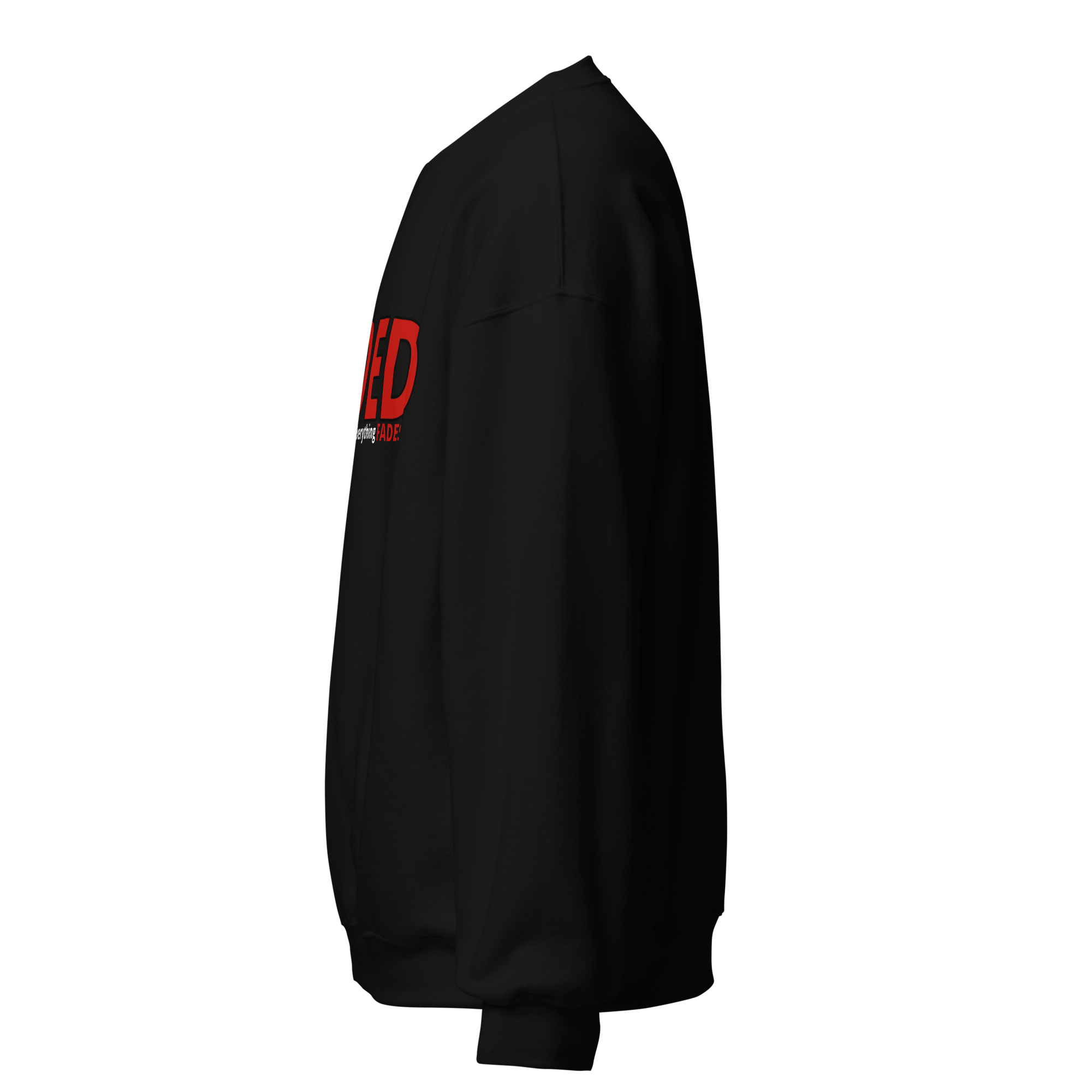 Faded (Red Logo) “Live The Moment” Unisex Sweatshirt