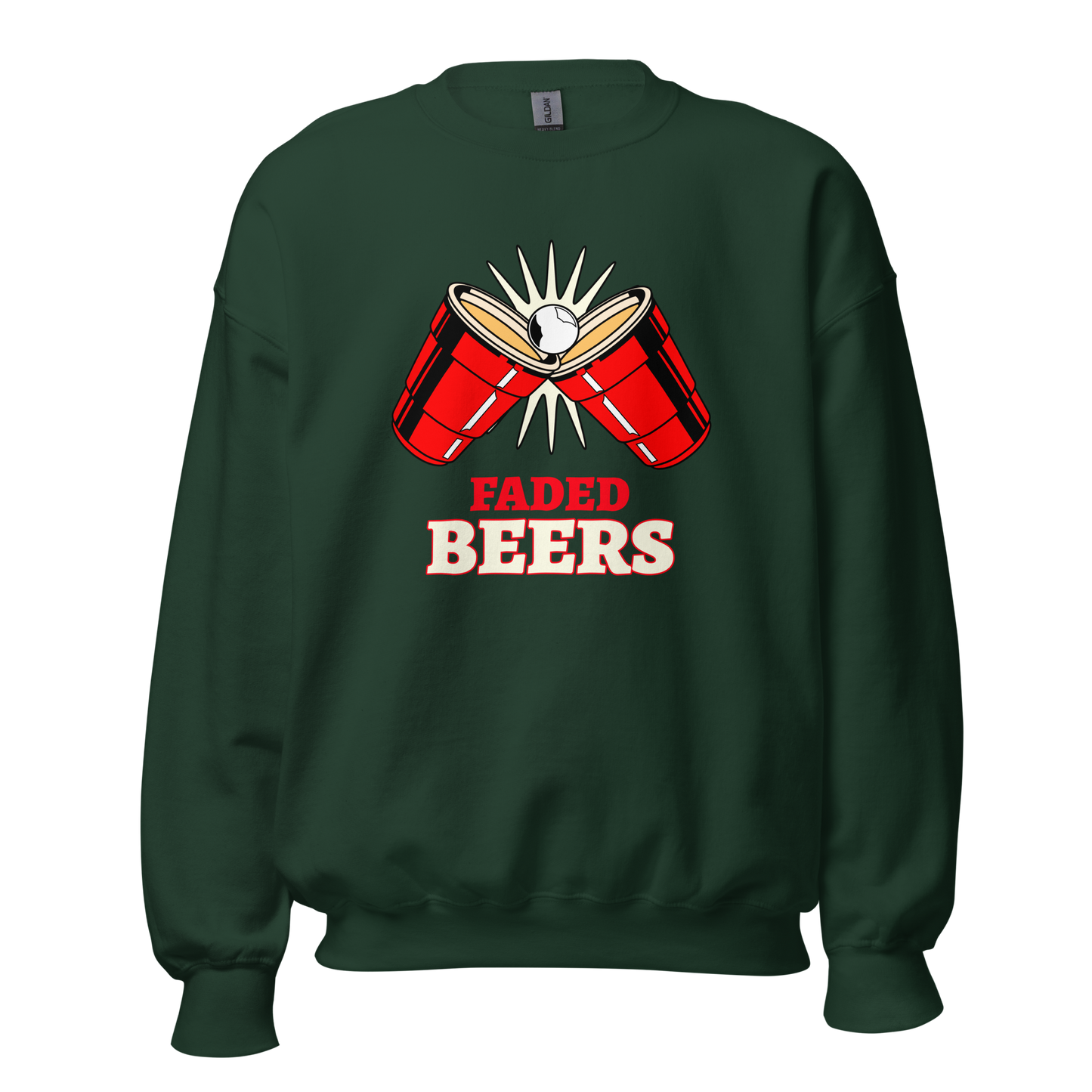 Faded Beers "Double Cup" Unisex Sweatshirt