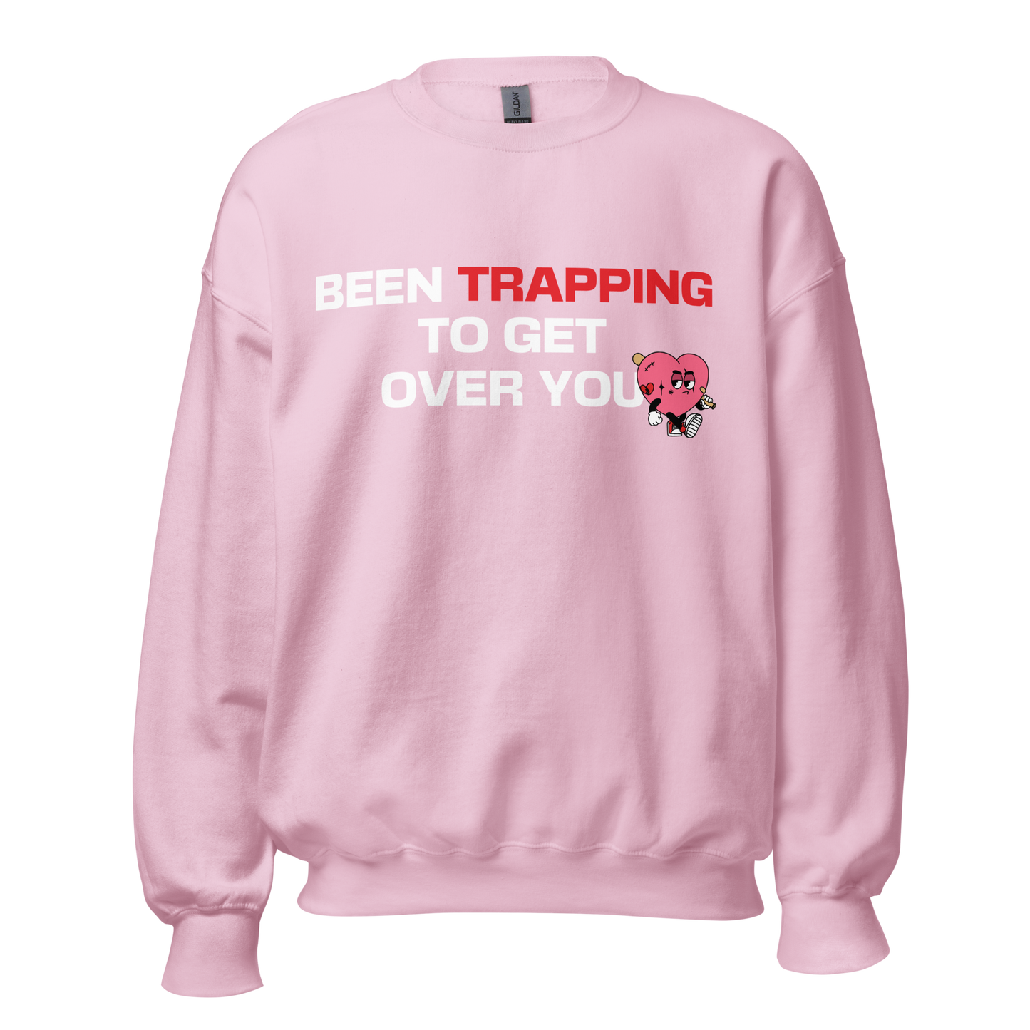 1-800-LUV-FADES "BTTGOY" (Red Trapping) Unisex Sweatshirt