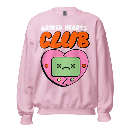 1-800-LUV-FADES "Broken Heart Club #2" Unisex Sweatshirt