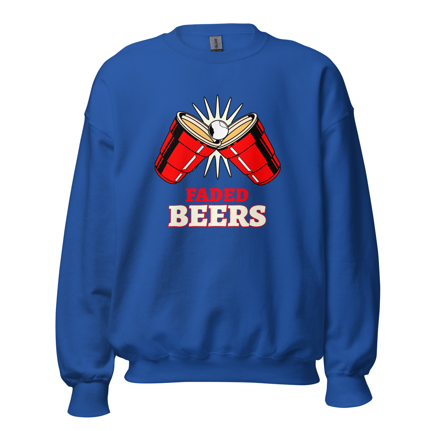 Faded Beers "Double Cup" Unisex Sweatshirt