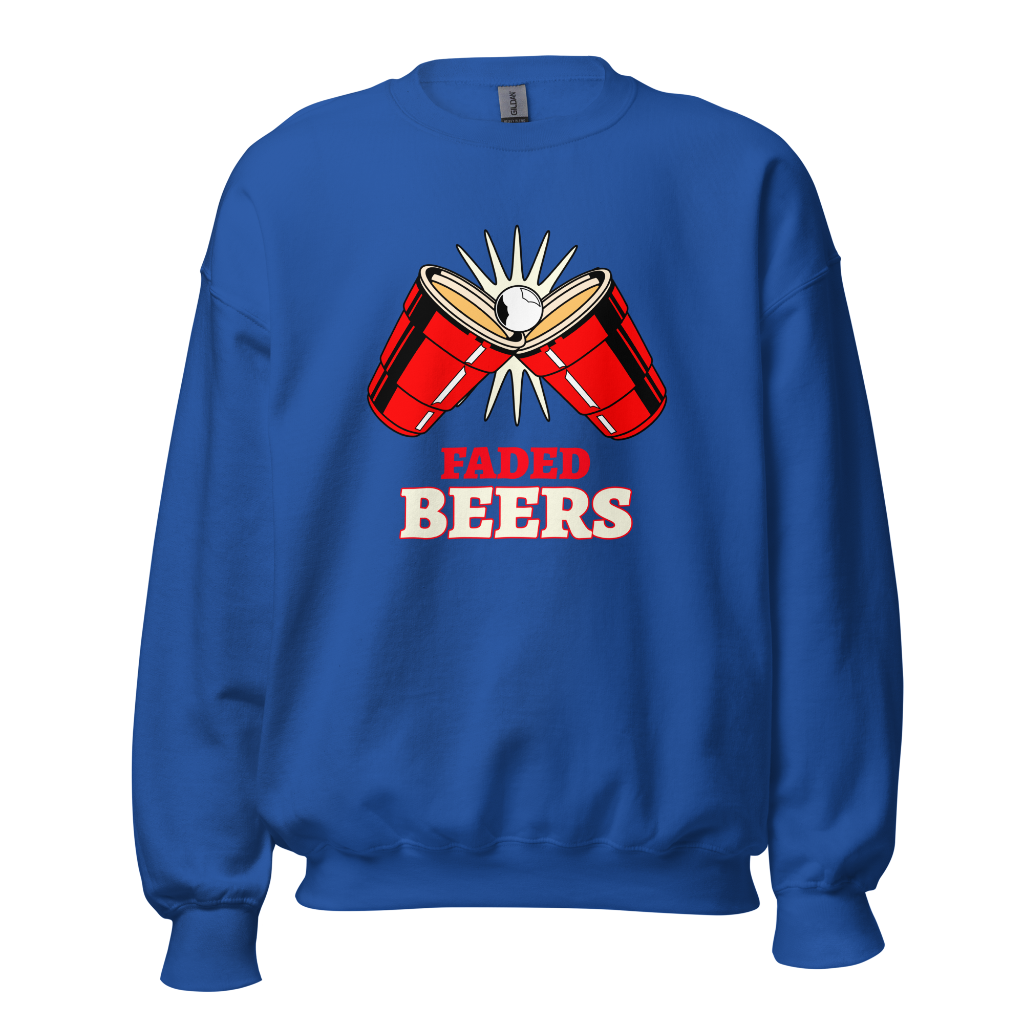 Faded Beers "Double Cup" Unisex Sweatshirt
