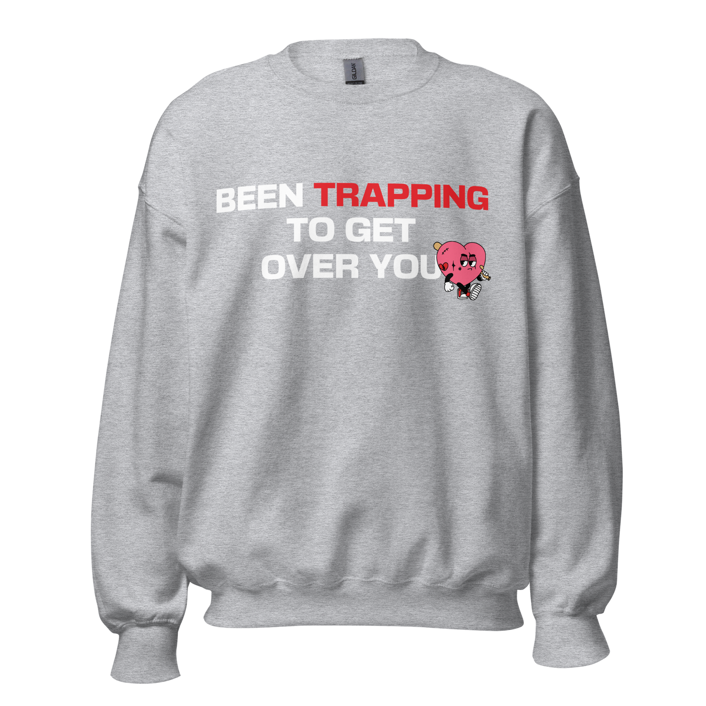 1-800-LUV-FADES "BTTGOY" (Red Trapping) Unisex Sweatshirt