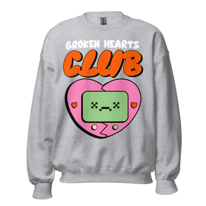 1-800-LUV-FADES "Broken Heart Club #2" Unisex Sweatshirt