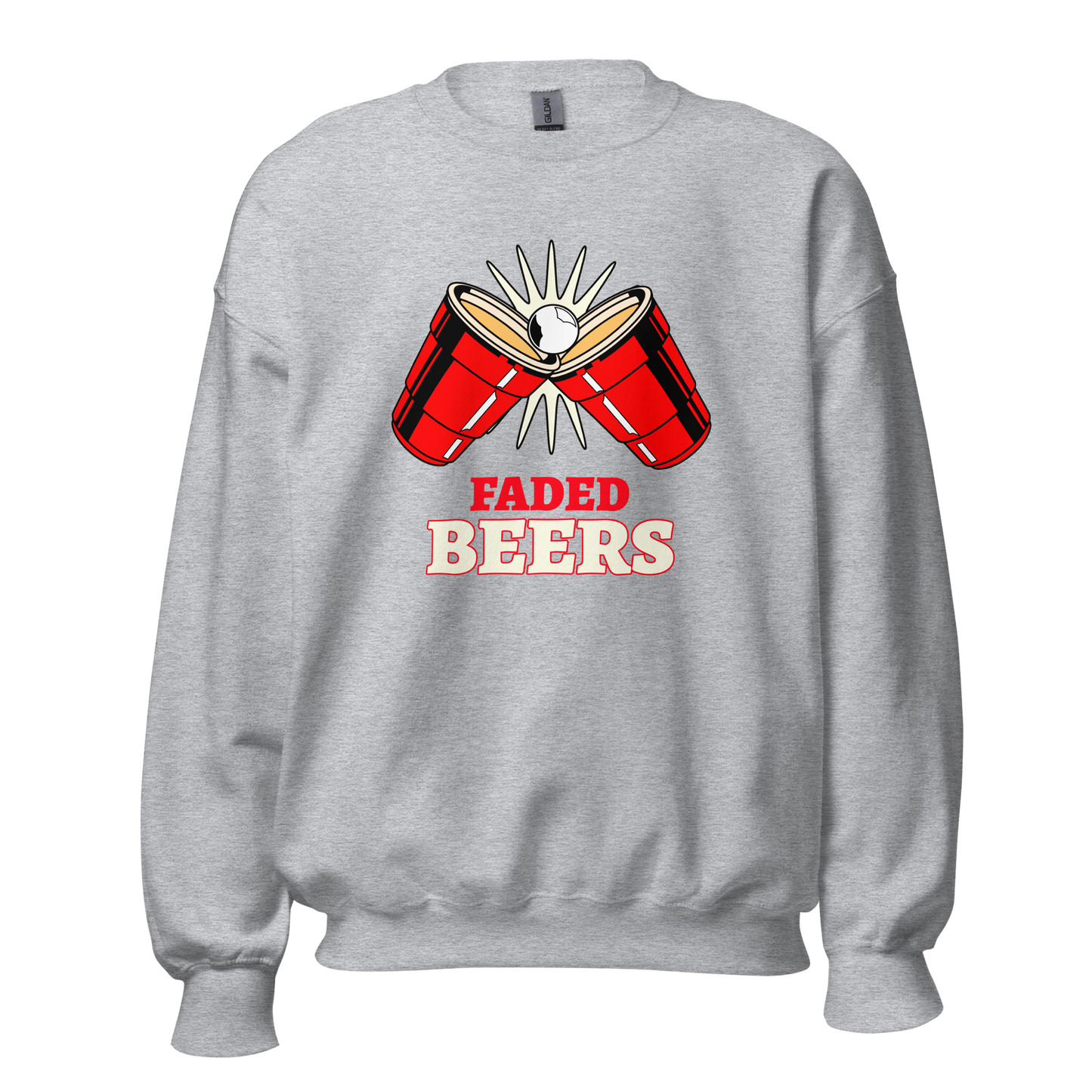 Faded Beers "Double Cup" Unisex Sweatshirt