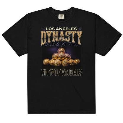 45: Los Angeles Basketball Heavyweight T-Shirt