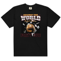 45: Against The World Risk Taker Heavyweight T-Shirt - Faded Fabrics
