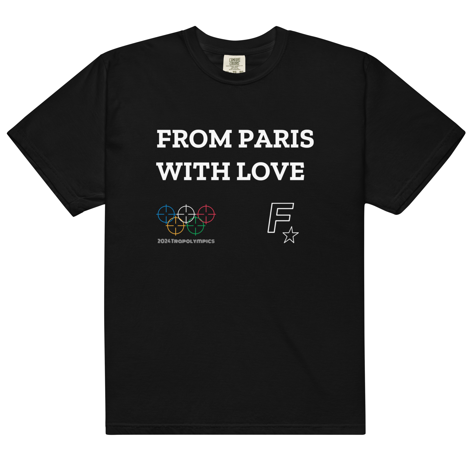 From Paris With Love (Trapolympics) Heavyweight T-Shirt