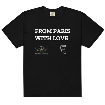 From Paris With Love (Trapolympics) Heavyweight T-Shirt