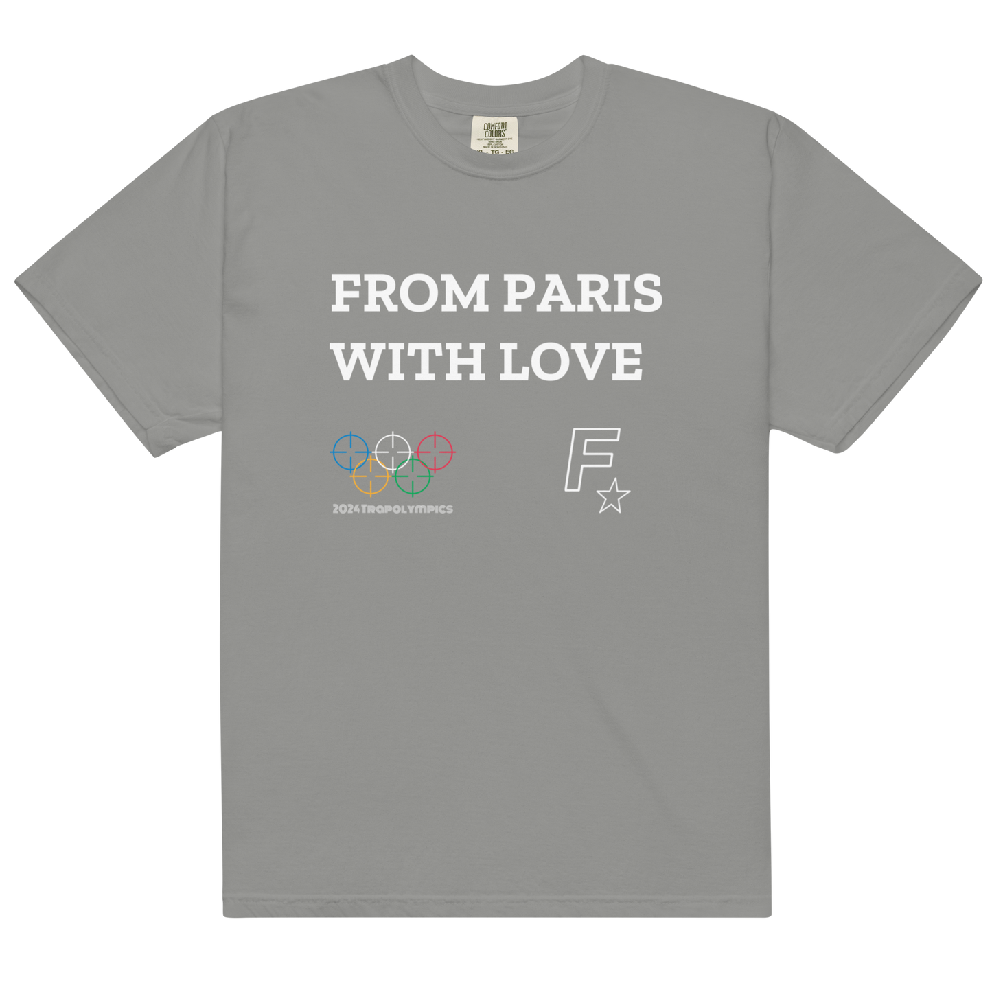 From Paris With Love (Trapolympics) Heavyweight T-Shirt