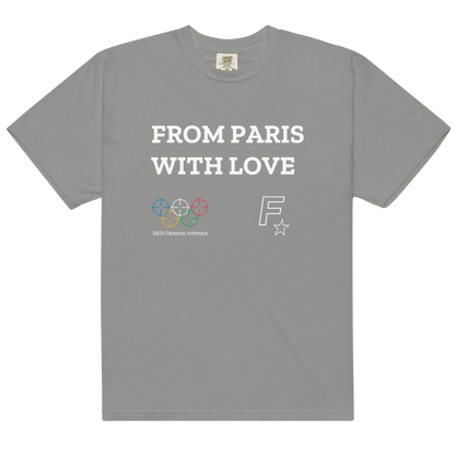 From Paris With Love (Trapolympics) Heavyweight T-Shirt