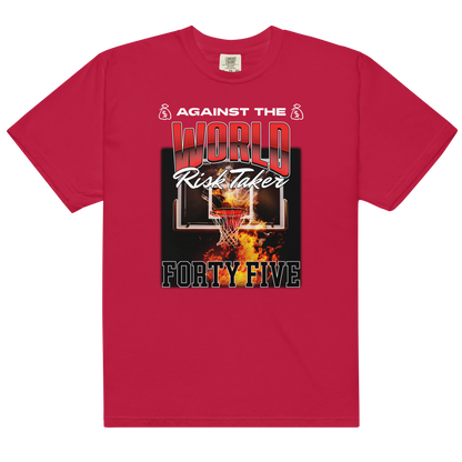 45: Against The World Risk Taker Heavyweight T-Shirt