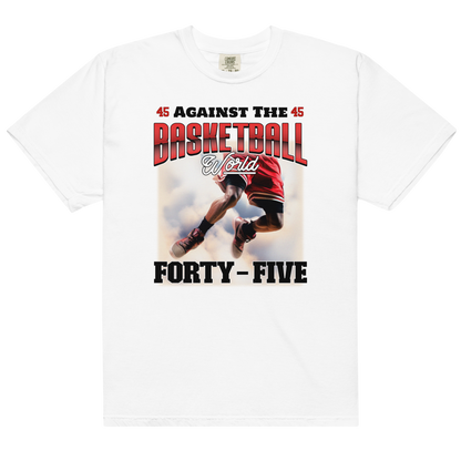 45: Against The World Air Goat Heavyweight Unisex T-Shirt