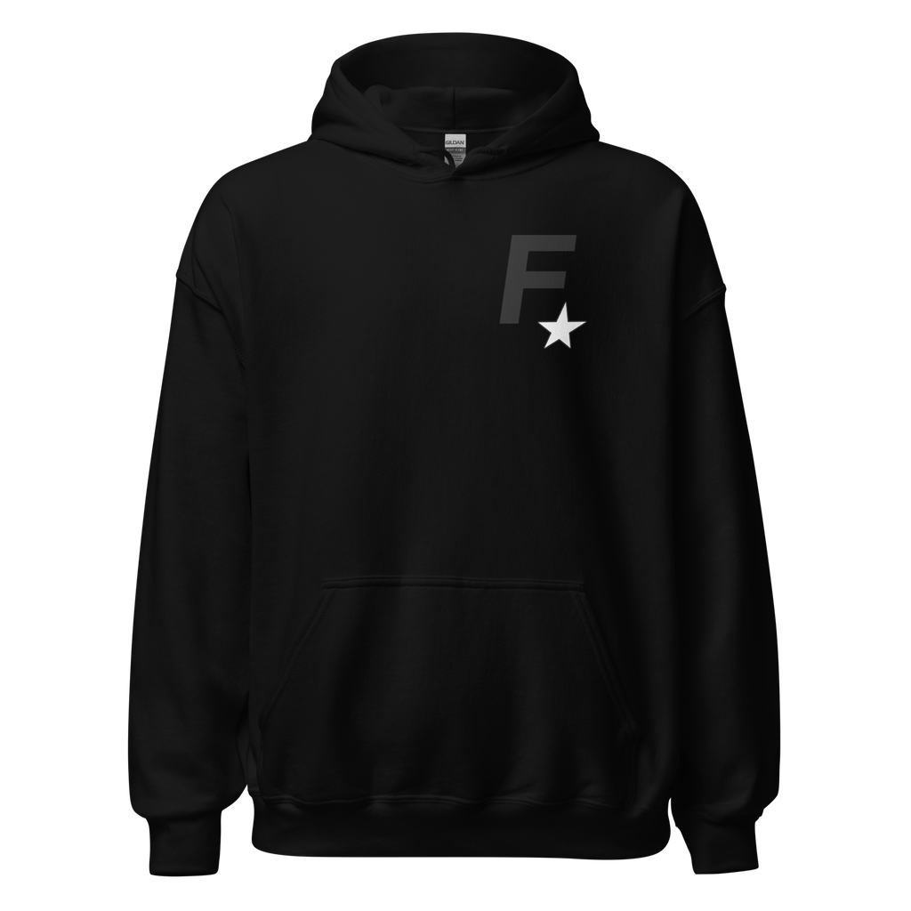 Faded Rockstar Logo Unisex Hoodie