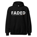 Faded (Subtle Brown Logo) "Live In The Moment" Unisex Hoodie - Faded Fabrics