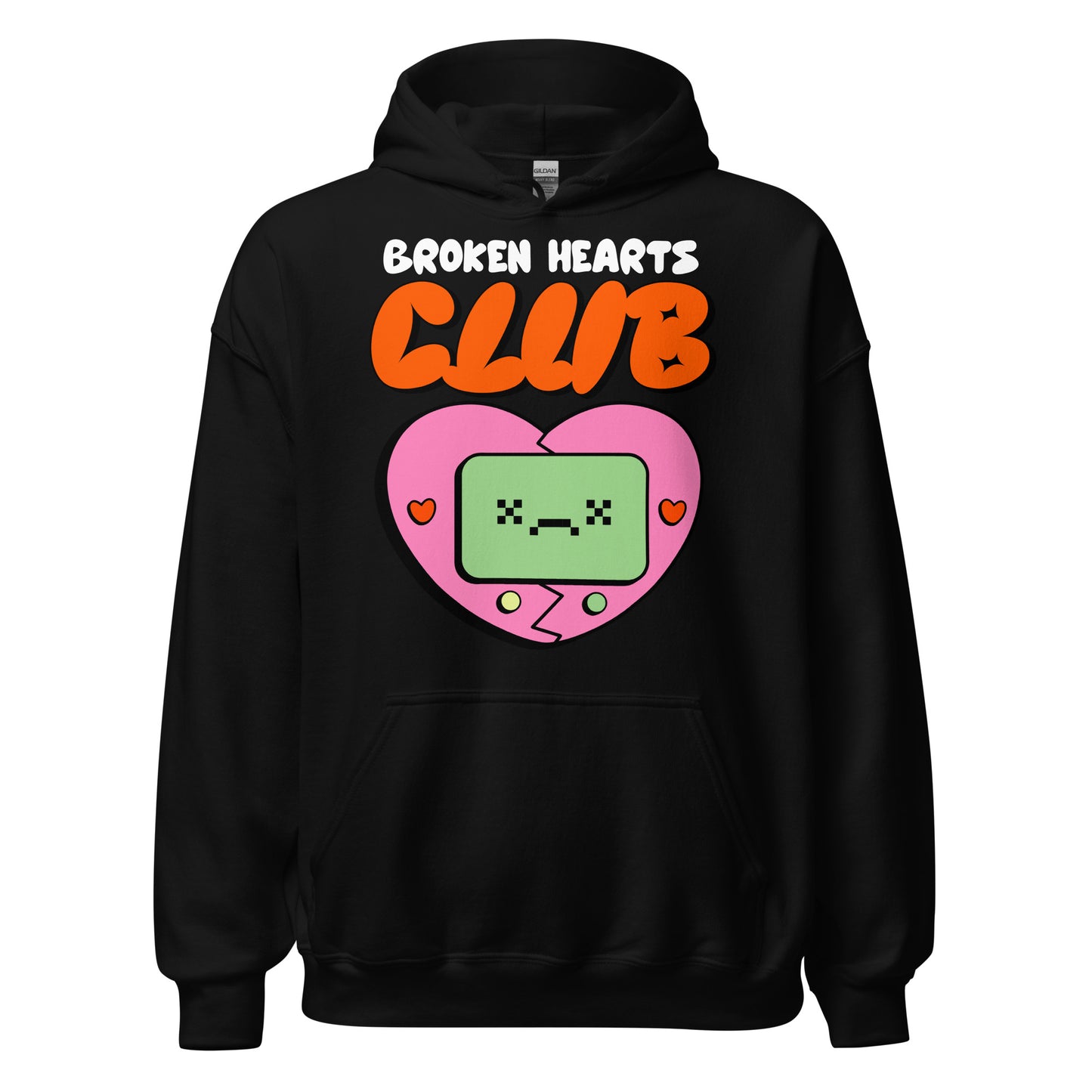 1-800-LUV-FADES "Broken Hearts Club #2" Unisex Hoodie