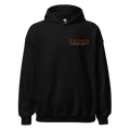 Faded (Brown Logo/Left Breast/Back Logo) "Live In The Moment" Unisex Hoodie - Faded Fabrics
