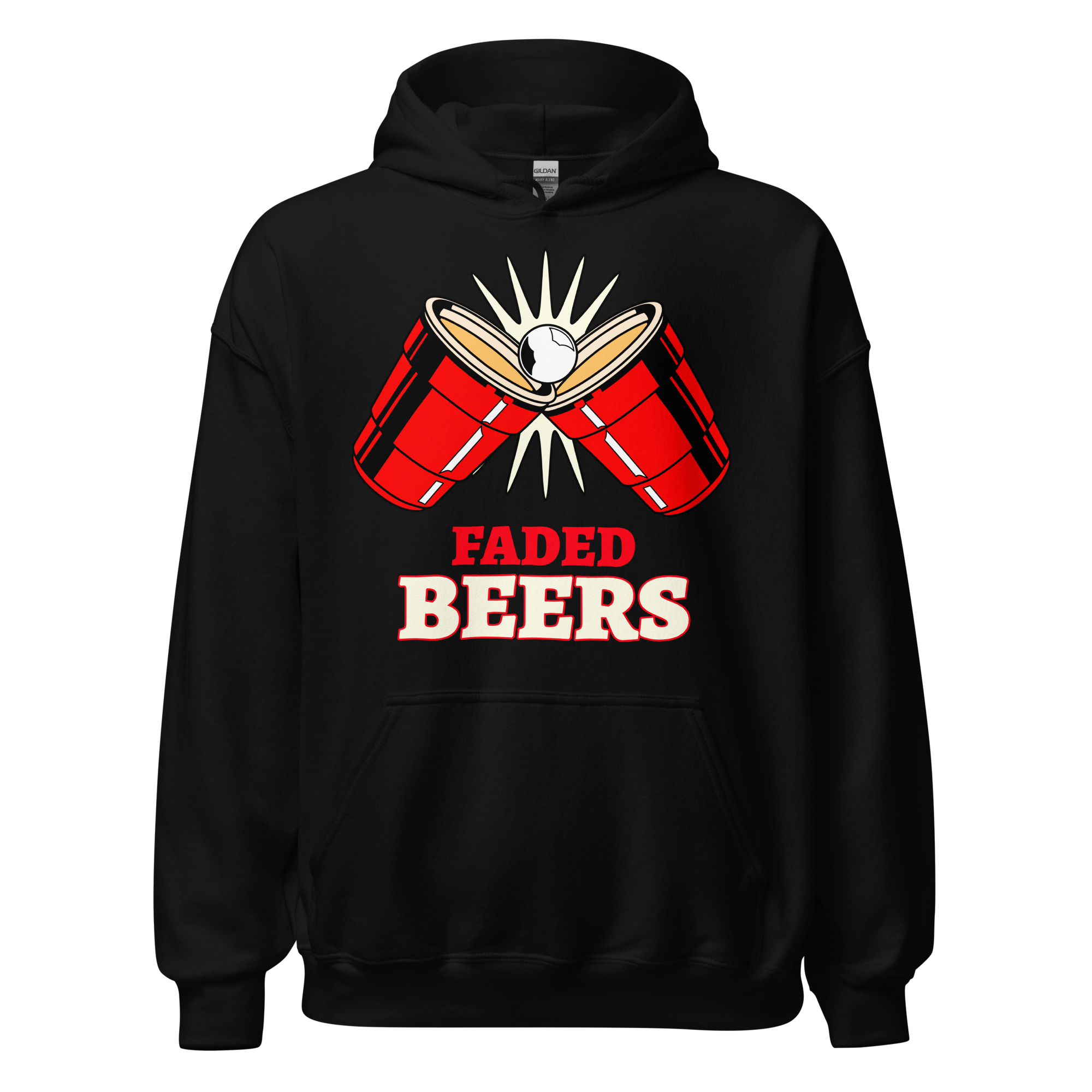 Faded Beers "Double Cup" Unisex Hoodie