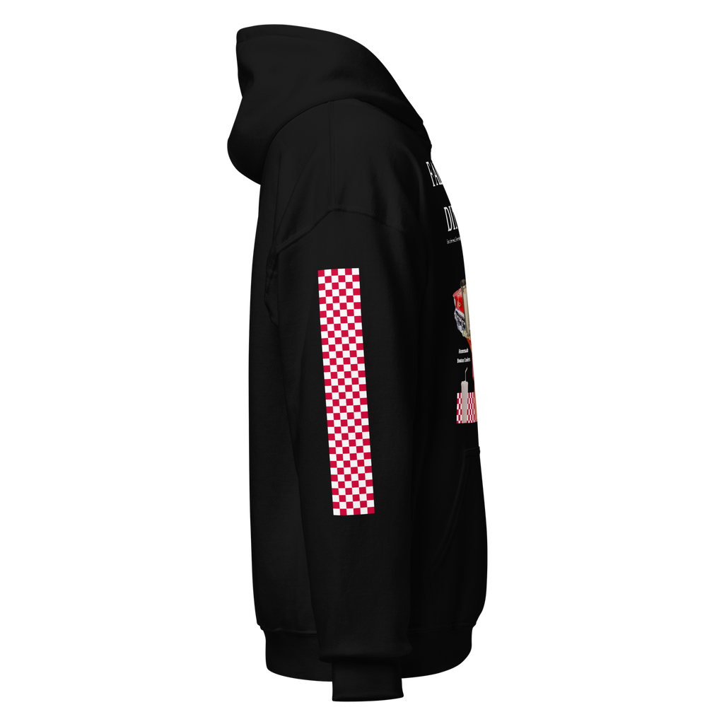 Faded Diner Unisex Hoodie