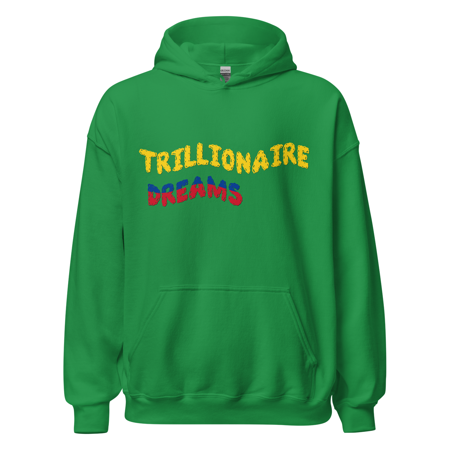 Trillionaire Dreams Columbia Colorway Wavy Logo Unisex Hoodie