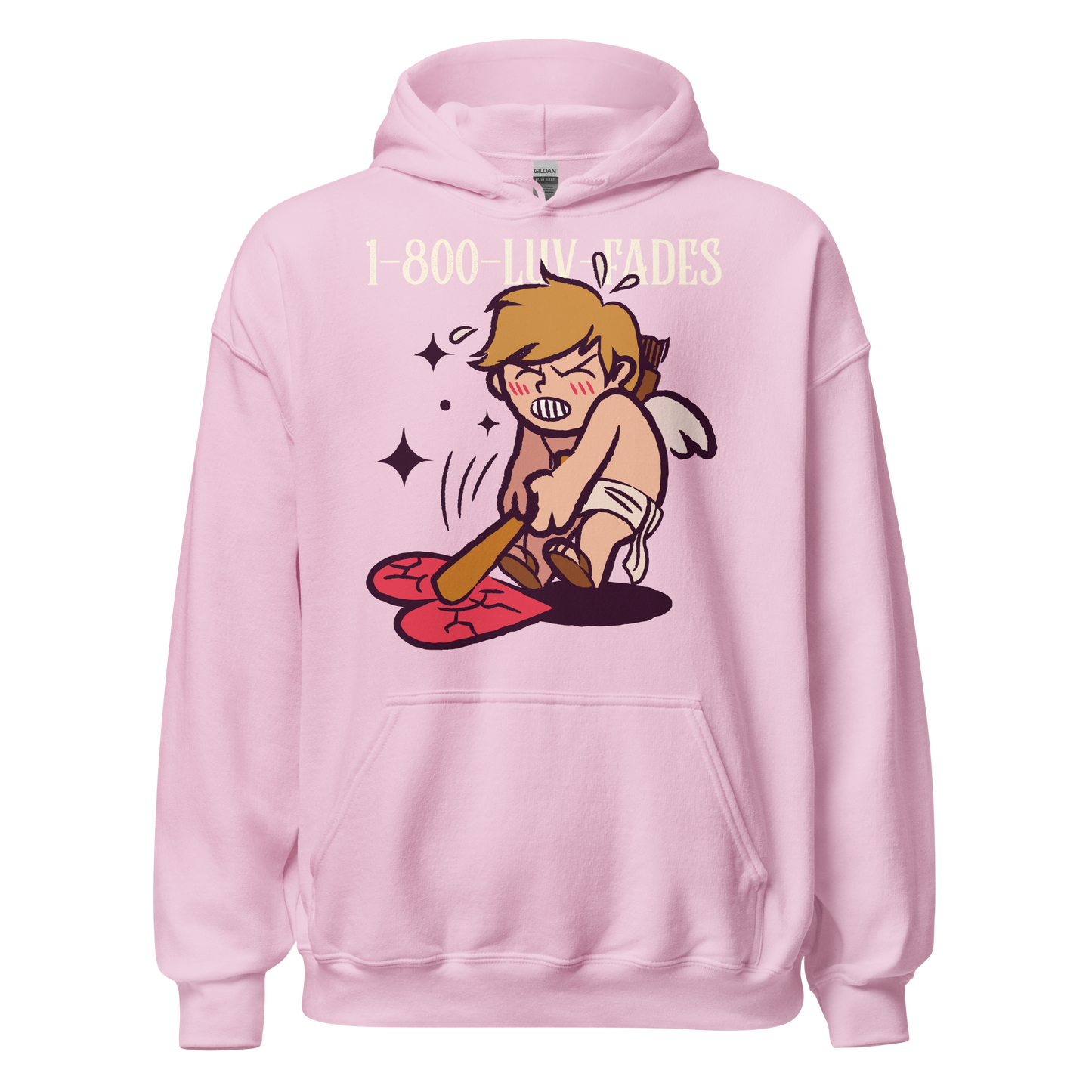 1-800-LUV-FADES "Cupid Tantrum" Unisex Hoodie