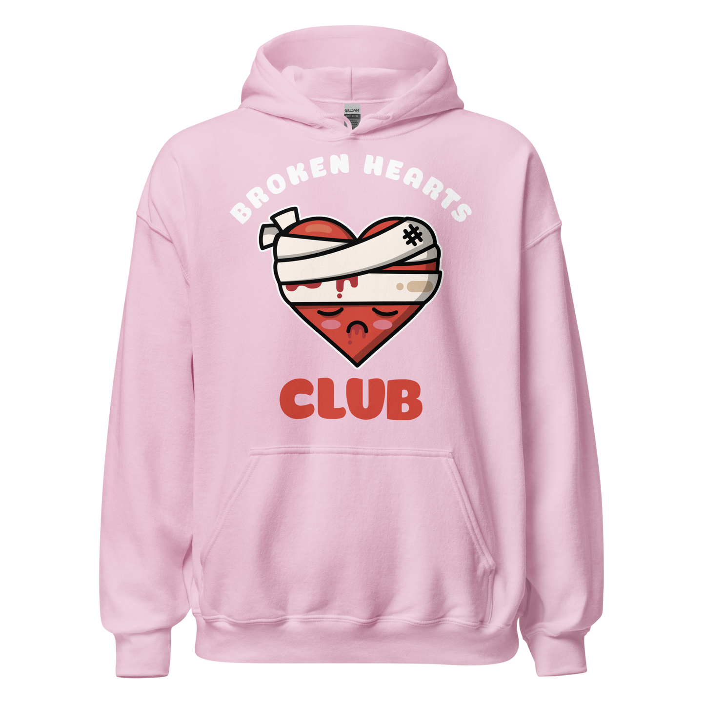 1-800-LUV-FADES "Broken Hearts Club" Unisex Hoodie