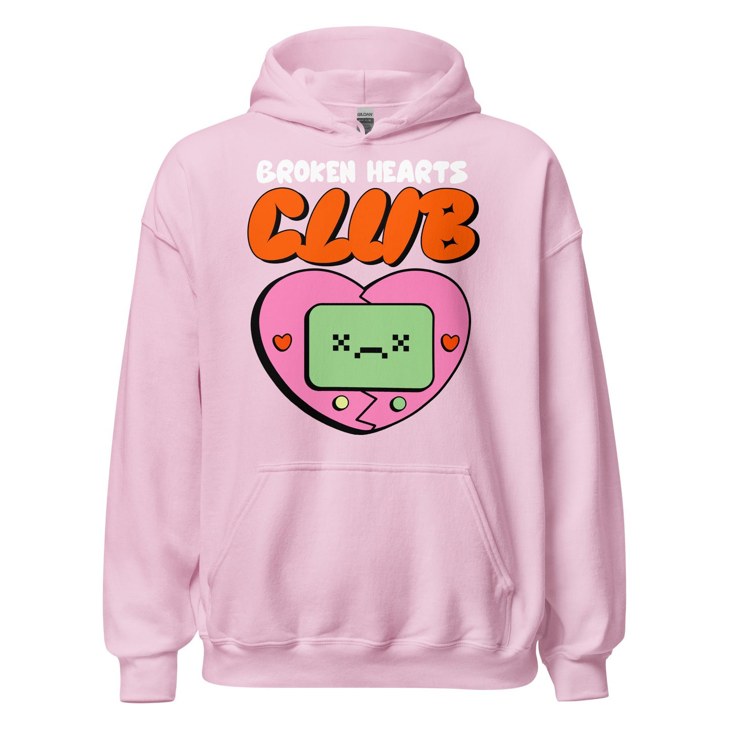 1-800-LUV-FADES "Broken Hearts Club #2" Unisex Hoodie