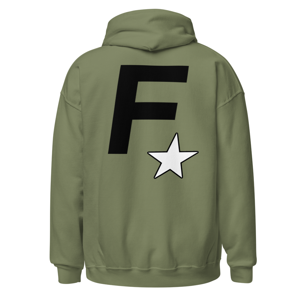 Faded Rockstar Logo Unisex Hoodie