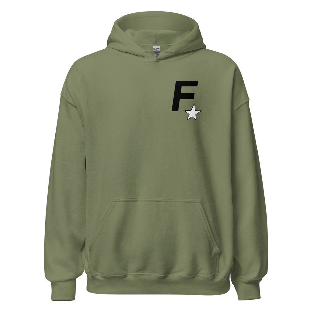 Faded Rockstar Logo Unisex Hoodie