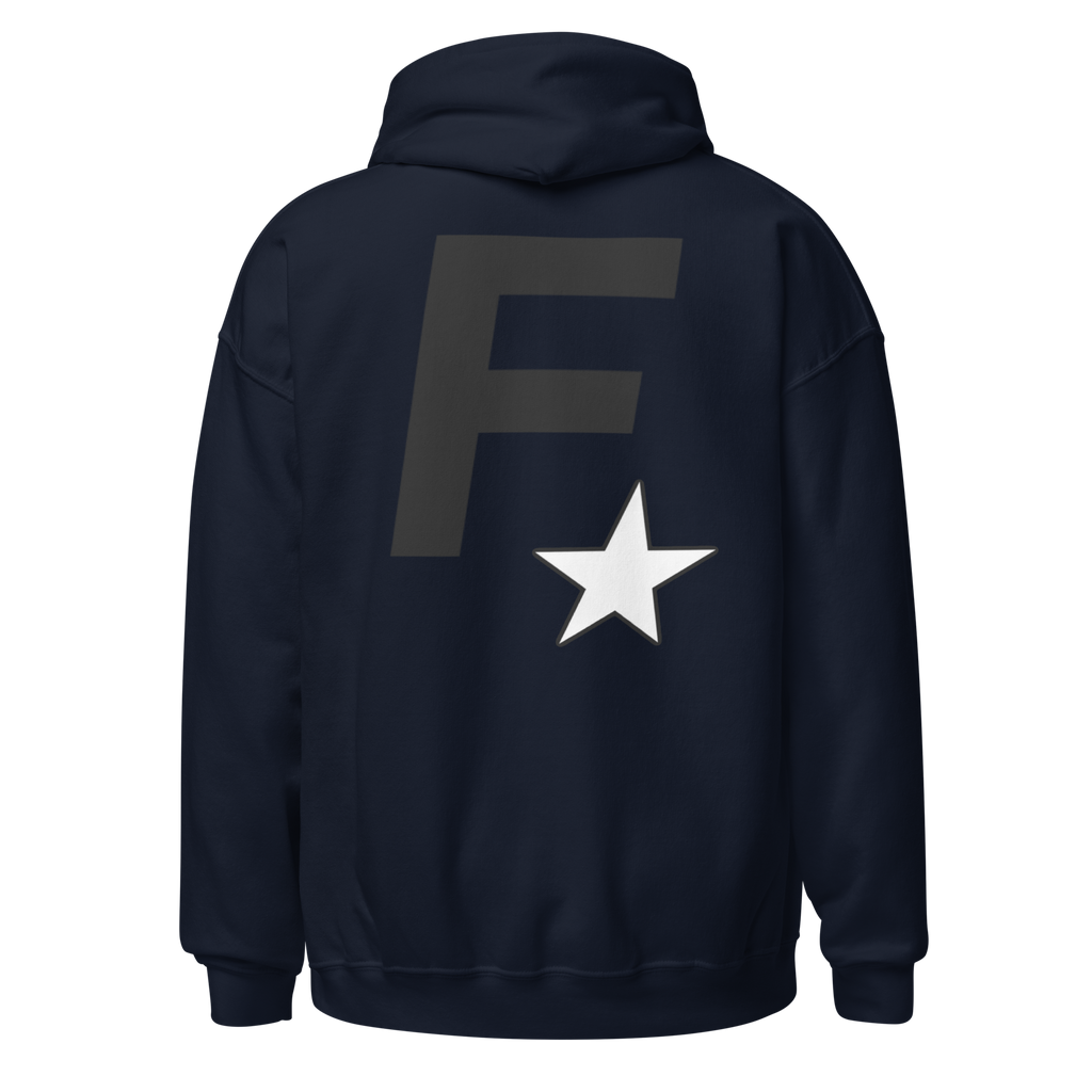 Faded Rockstar Logo Unisex Hoodie