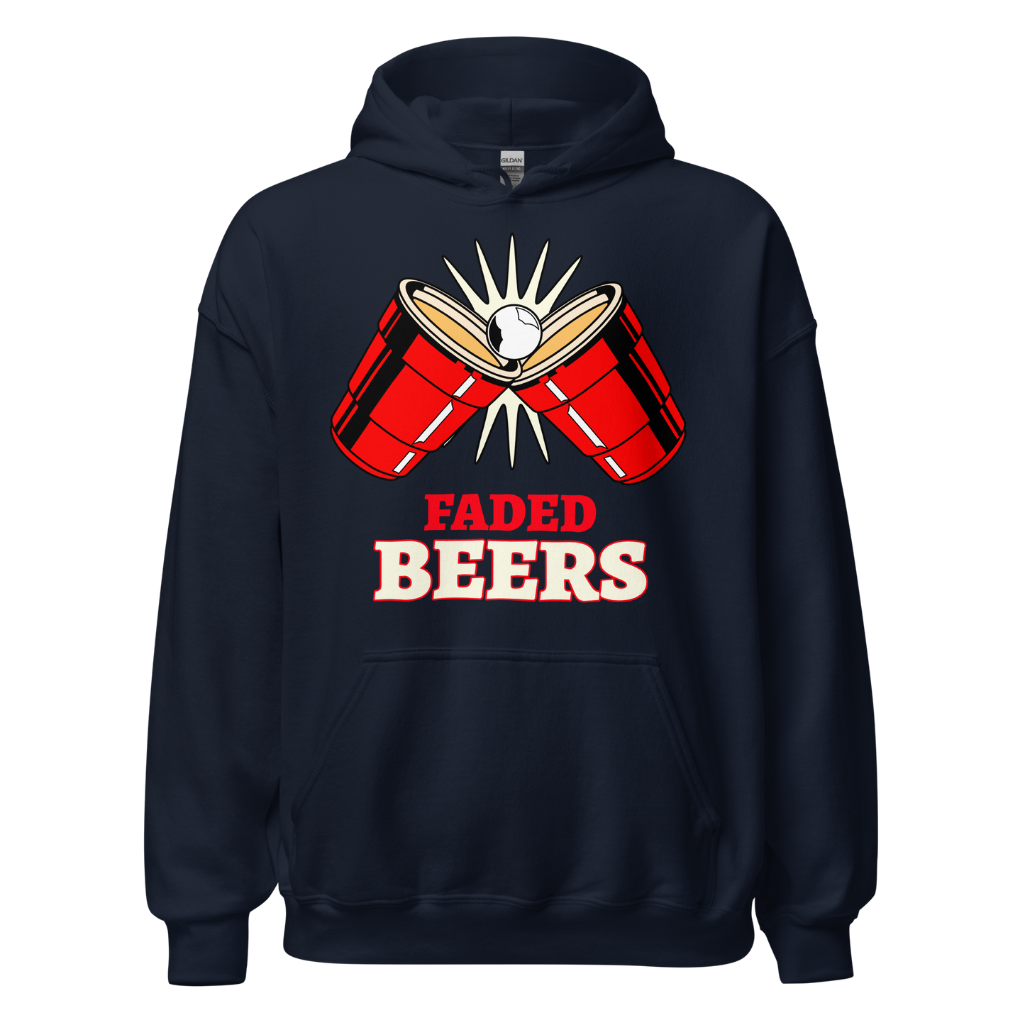 Faded Beers "Double Cup" Unisex Hoodie