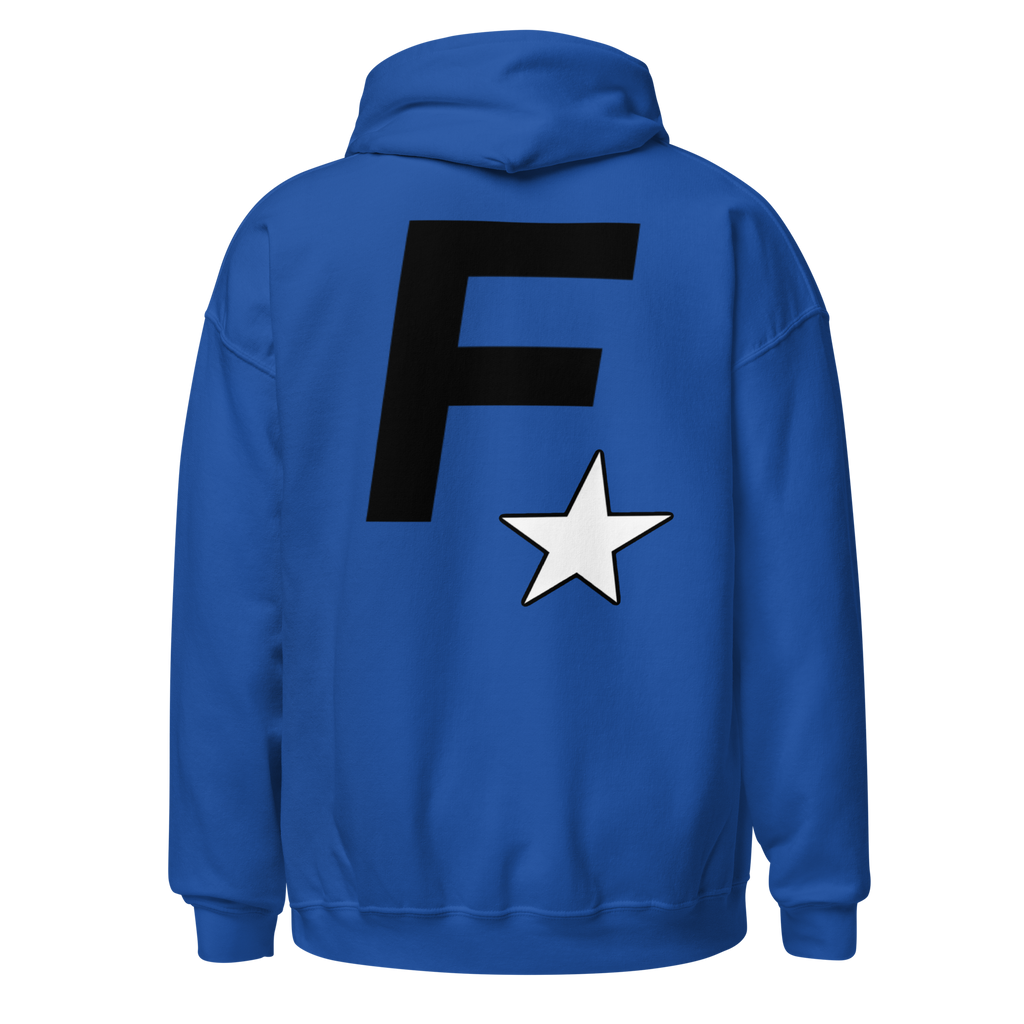 Faded Rockstar Logo Unisex Hoodie