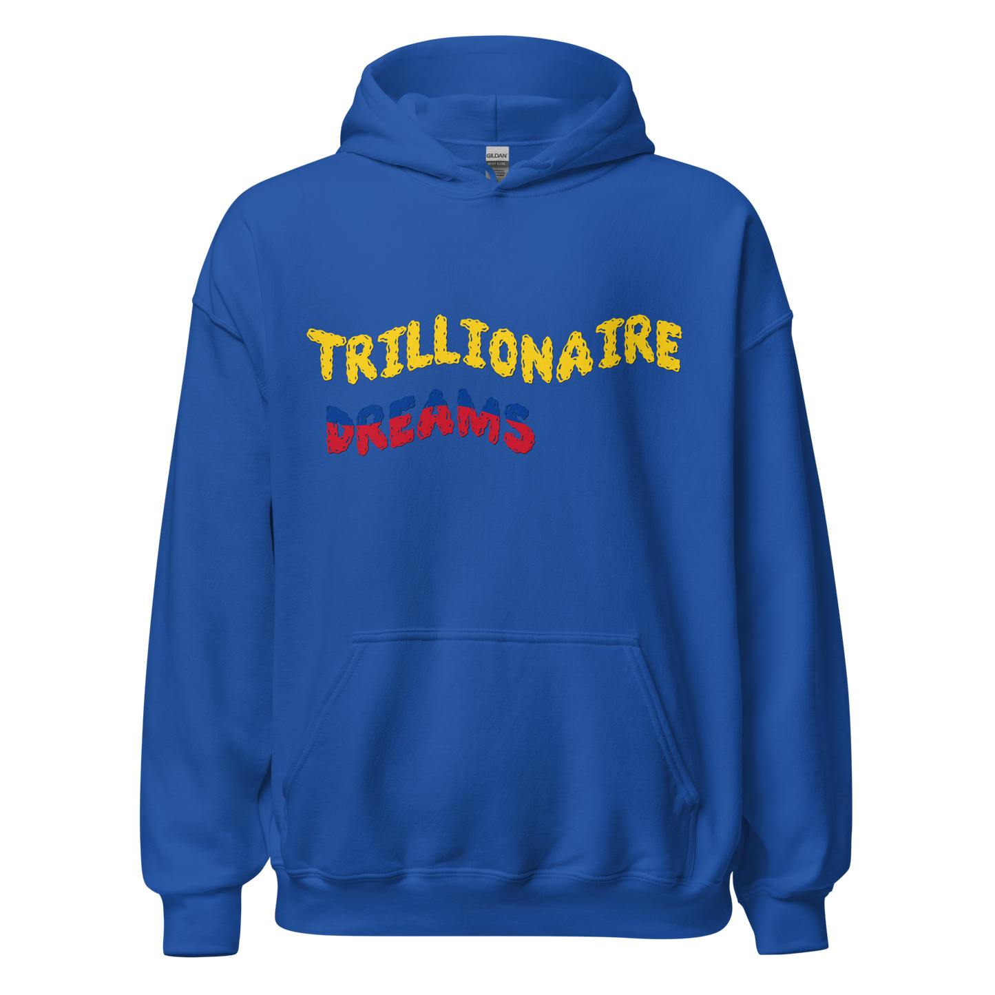 Trillionaire Dreams Columbia Colorway Wavy Logo Unisex Hoodie