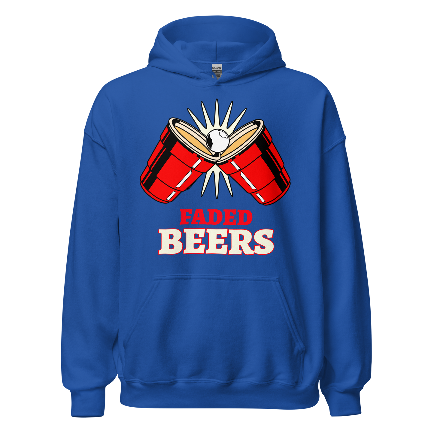 Faded Beers "Double Cup" Unisex Hoodie