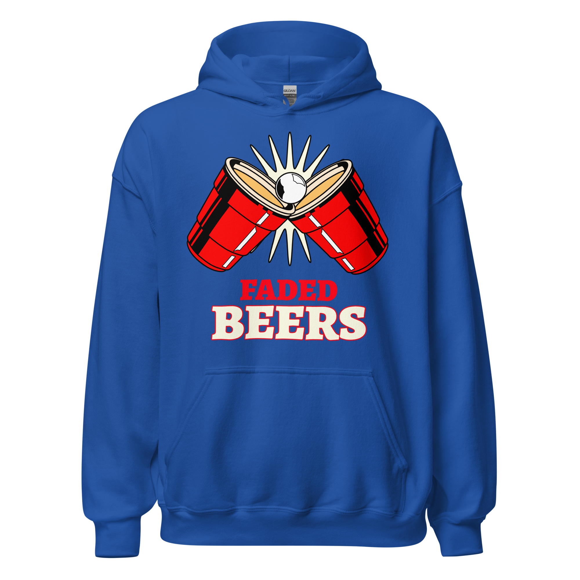 Faded Beers "Double Cup" Unisex Hoodie