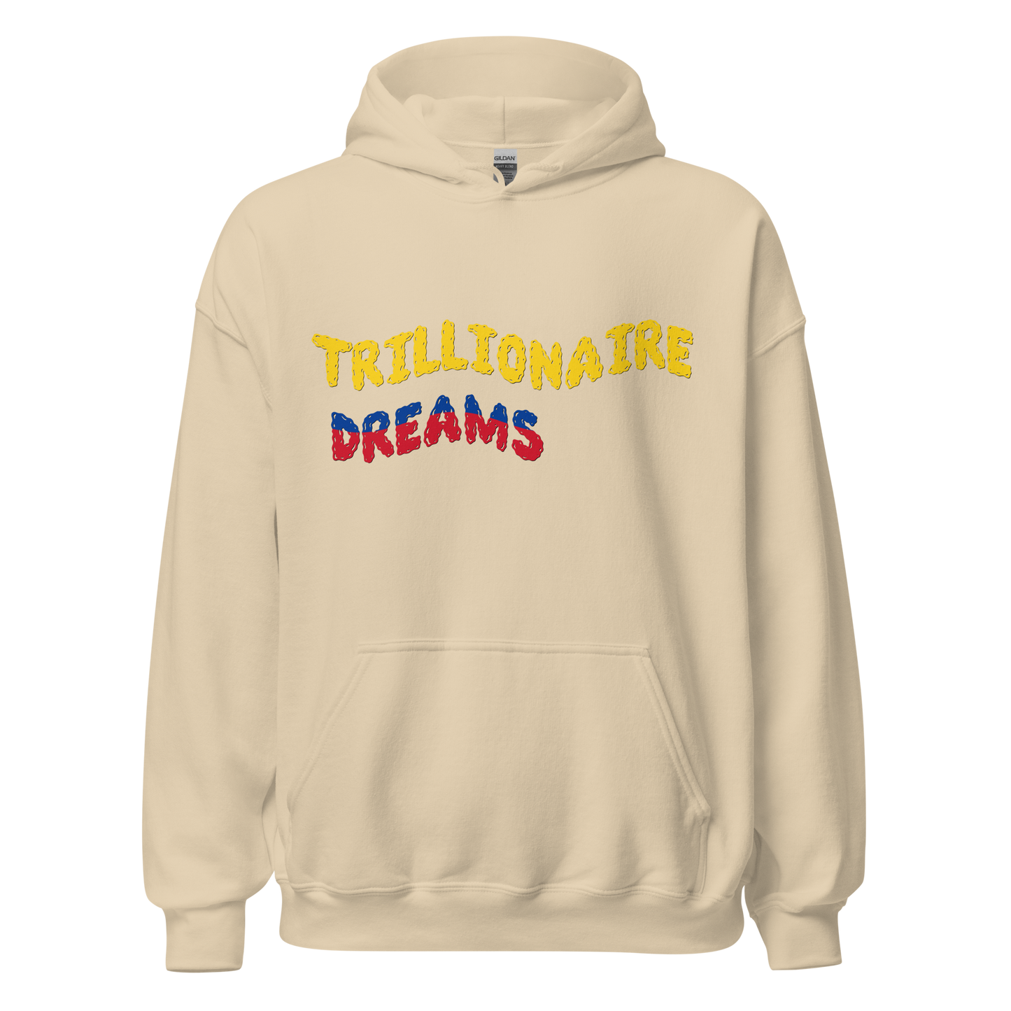 Trillionaire Dreams Columbia Colorway Wavy Logo Unisex Hoodie