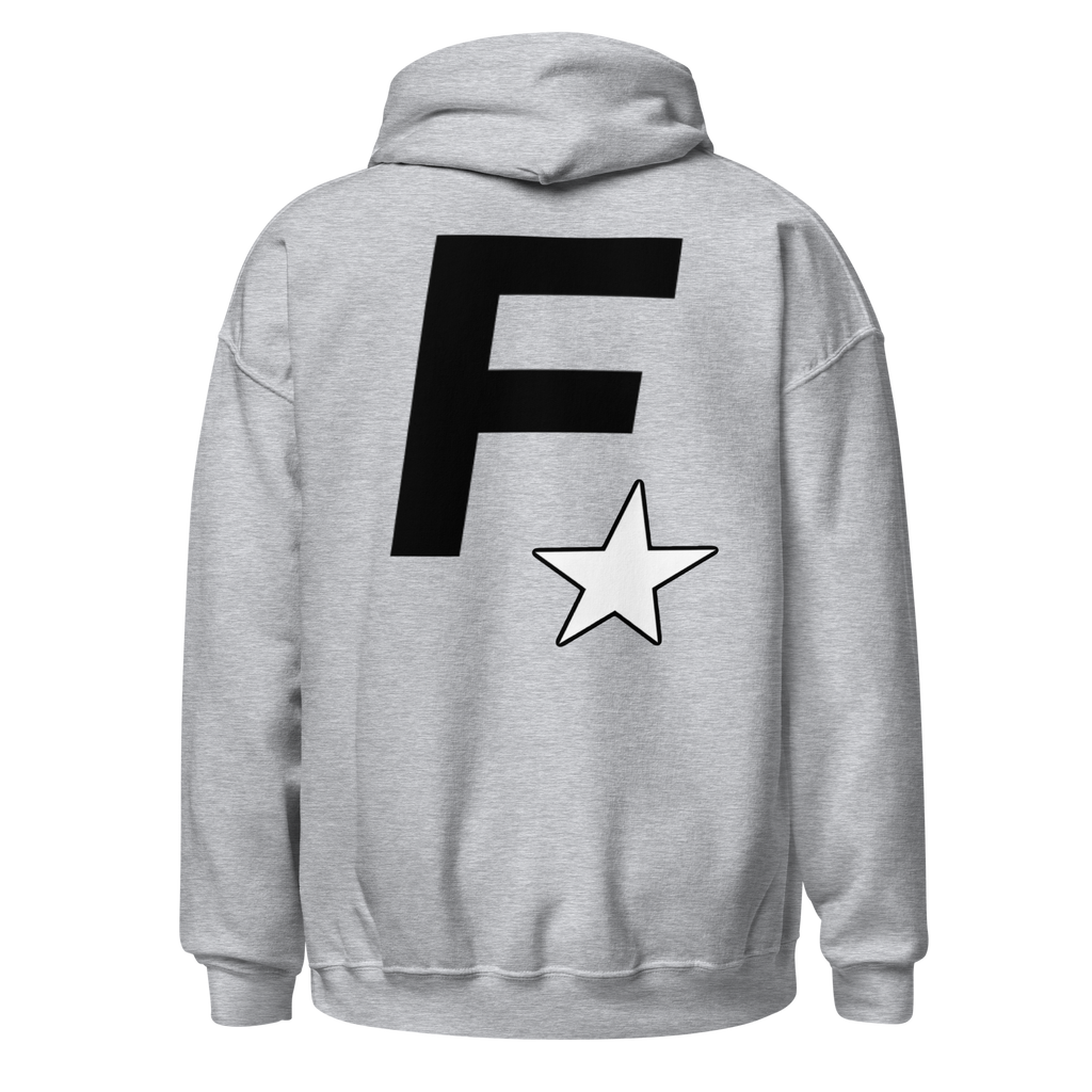 Faded Rockstar Logo Unisex Hoodie
