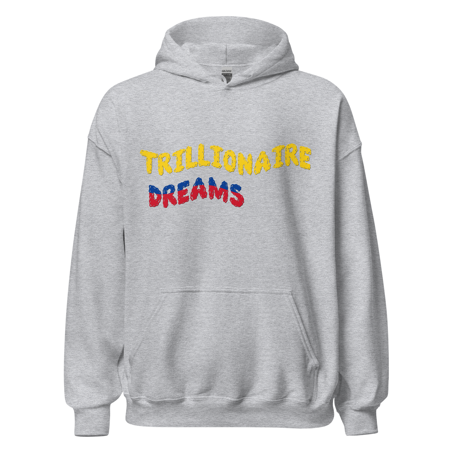 Trillionaire Dreams Columbia Colorway Wavy Logo Unisex Hoodie